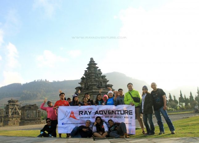 Kompleks candi Arjuna Dieng