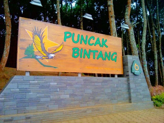 Wisata alam Bandung Puncak Bintang